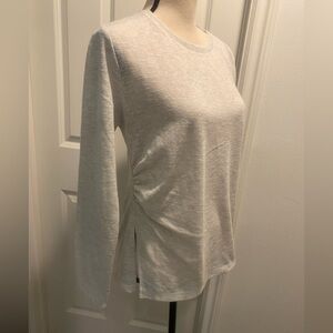 Sanctuary Women’s Gray Long Sleeve Crew Shirt New M-L